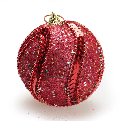 

Christmas Ball Glitter Baubles Balls Christmas Tree Ornament Decor