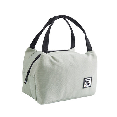 

JPGIF For Women Kids Men Insulated Canvas Box Tote Bag Thermal Cooler Food Lunch Bags