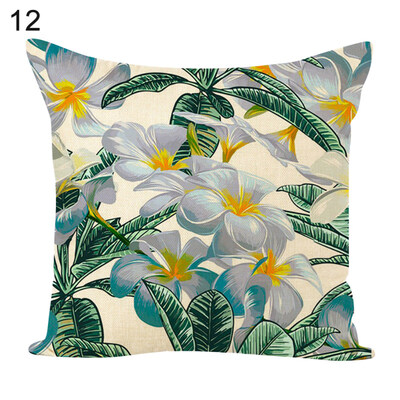 

Flower Green Plants Square Throw Pillow Case Cushion Cover Sofa Bed Car Decor