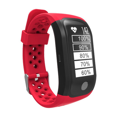 

〖Follure〗Smart Bracelet Heart Rate Monitor Smart Wristband Fitness Tracker Black