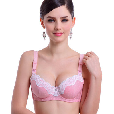 

Lace Patchwork Lingerie Bamboo Fiber Women Cotton Push Up Underwear Bra Women Underwire Back Closure Bra 34 Cup Female 2018