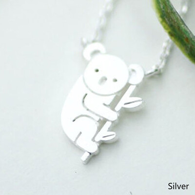 

Koala Bear Small Animal Jewelry Koala Pendant Bear Necklace
