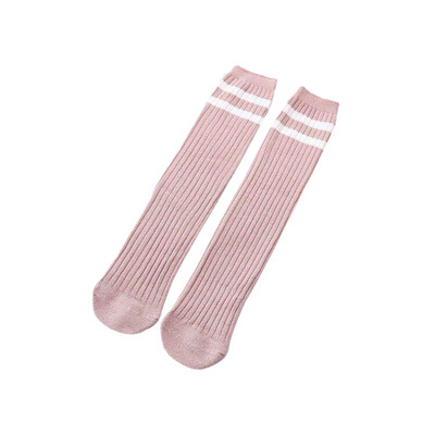 

Child Football Socks Striped Knee Socks Cotton Sock For Kids Girls Boys Baby Children Leg Warmers new