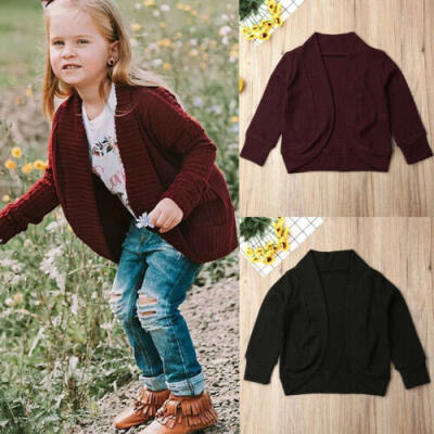 

Toddler Winter Kid Baby Girl Tops Jacket Cardigan Coat Outerwear Sweater Clothes