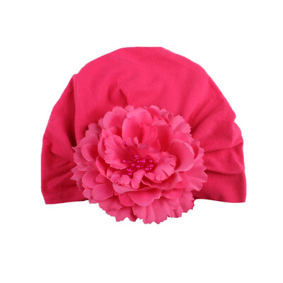 

Newborn Baby Girl Boy Soft Cute Flower Turban Knot Hospital Hats Toddler Floral Caps Headwear
