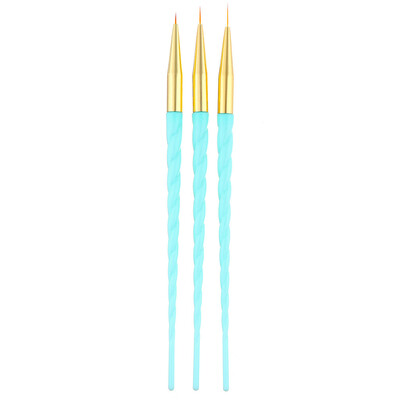 

〖Follure〗3pcsNail Art UV Gel Polish Design Dot Painting Detailing Pen Brushes Tool Set
