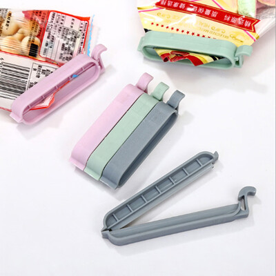

12pcs Plastic Sealing Clips Clamp Snack Fresh Food Storage Bag Sealer Household Kitchen Tools