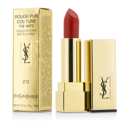 

YVES SAINT LAURENT - Rouge Pur Couture The Mats - 213 Orange Seventies 38g013oz