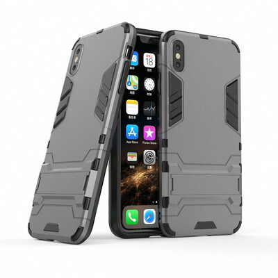 

for Apple iPhone XS Max 65" XS for iPhone XR 61" Shockproof Hard Phone Case for iPhone X 10 58" Armor Case Back Cover Fundas