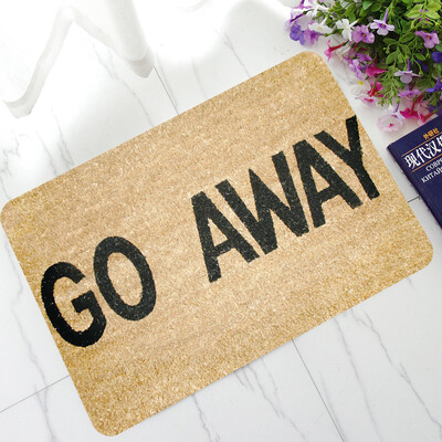 

Toponeto Letter Funny Welcome Home Entrance Floor Rug Non-slip Doormat Outdoor Mat