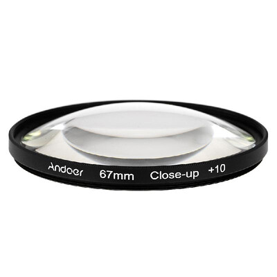 

Andoer 67mm Macro Close-Up Filter Set 1 2 4 10 with Pouch for Nikon D80 D90 D7000 Canon Tamron Sigma DSLRs