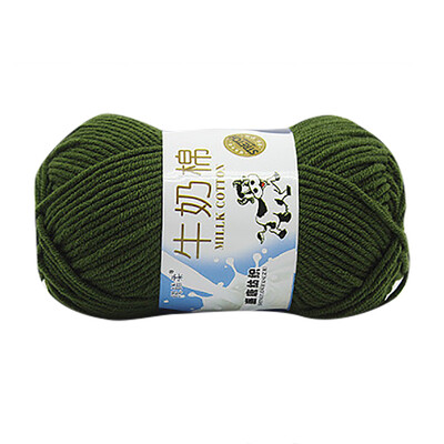 

Gobestart SALE LOT of 1PC 50g NEW Chunky Colorful Hand Knitting Scores Milk Cotton