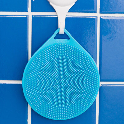 

Ou Runzhe dishwashing brush silicone double-sided cleaning brush rag multi-function easy to clean decontamination fruits&vegetables brush pot wiper cup brush scouring random color single only