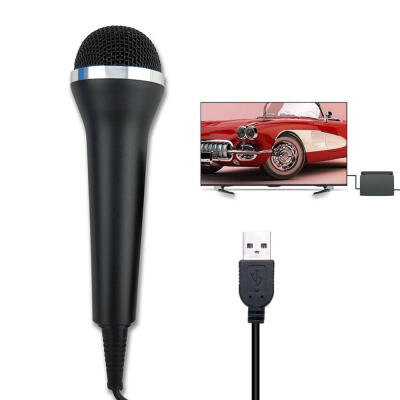 

Universal Wired USB High Performance Microphone Mic For Switch For Wii For PS4 For PC Karaoke Singing Game MIC