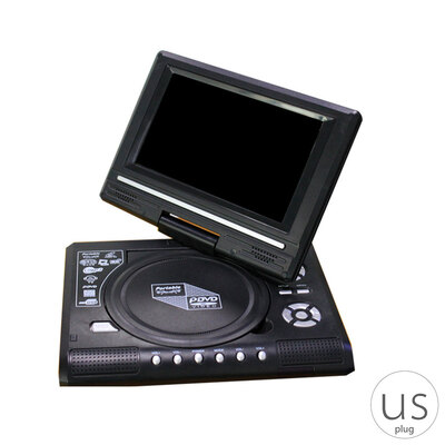 

Portable DVD Player 270 Degree Rotation Screen HD Video Player Travel Mini DVD Playing Device
