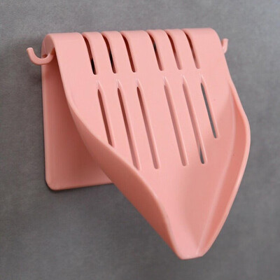 

Suction Cup Home Bathroom Wall Shower Soap Holder Drain Plate Dish Container