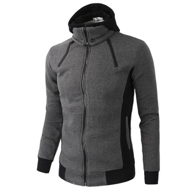 

Gobestart Mens Autumn Winter Warm Casual Zipper Long Sleeve Hooded Coat Top Blouse Jacket