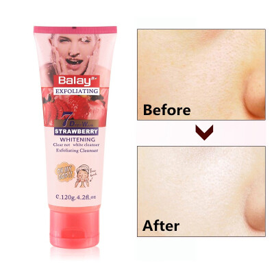 

Pure Natural Strawberry Facial Exfoliating Gel Moisturizing Nourishing Skin Remove Dead Skin Face Care Gel