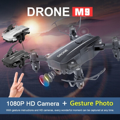 

NEW Professional M9 Mini Folding Quadcopter Drone 1080P Camera 360 Degree Rollover Drone