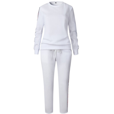 

Womens Tracksuits Autumn Casual Females Clothing Sets Long Sleeve Sweatshirts Pants Outfits