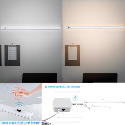 

Gobestart Texture Hand Sweep Touch Induction Night Light Cabinet Light Outdoor Light 18LED