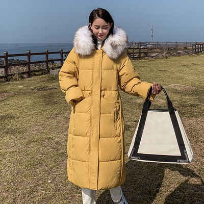 

Toponeto Women Winter Warm Coat Hooded Thick Warm Loose Jacket Long Overcoat