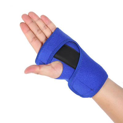 

Useful Splint Sprains Arthritis Band Belt Carpal Tunnel Hand Wrist Support Brace Solid Black Outdoor Band Belt
