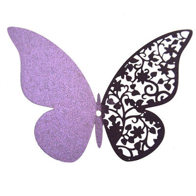 

3D Cut-out Butterfly Stickers Wedding Decoration Wallpaper Bedroom Living Room Creative Wall Paste For Your Home
