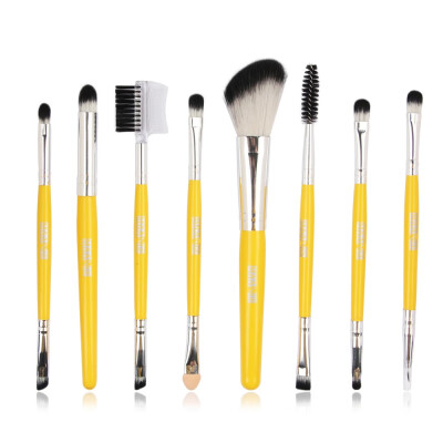 

8pcs1 Set Makeup Brushes Set Lip Contour Eyeshadow Concealer Blush Powder Brush Eyebrow Eyelash Comb Cosmetic Tools