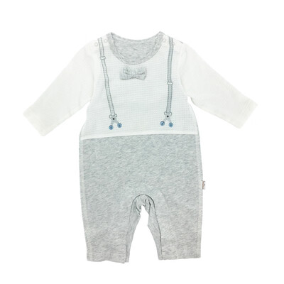

Baby Touch leaf side slit open coat 15139
