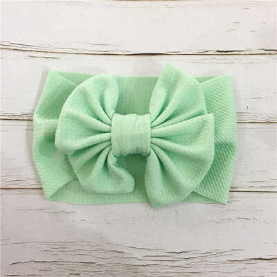 

Summer Solid Color Baby Headband Girls Twisted Knotted Nylon Elastic Hair Band Hair Accessories Haarband Baby Girl Headbands
