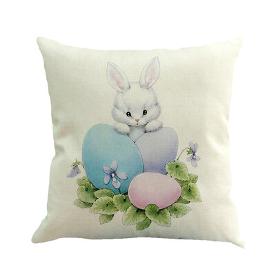 

〖Follure〗Easter Sofa Bed Home Decoration Festival Pillow Case Cushion Cover