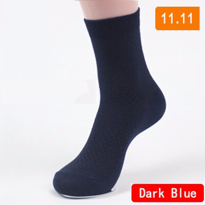 

Men Bamboo Fiber Socks Brand New Casual Business Anti-Bacterial Deodorant Breatheable Man Long Sock 5pairs lot