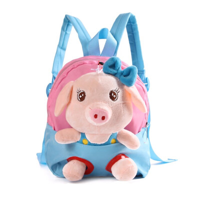 

Cute Baby Bag New Anti-lost Childrens Backpack Cute Plush Pig Childrens Backpack