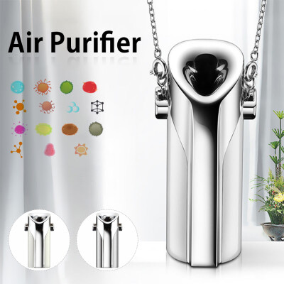 

Portable Wearable Air Purifier Ionizer Mini USB Air Purifier Anion Generator Anion for PM25 Dust Pollen Mite Smoke Ozone