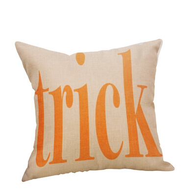 

〖Follure〗Halloween Pillow Cases Linen Sofa Pumpkin ghosts Cushion Cover Home Decor