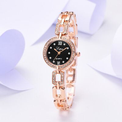 

〖Follure〗Simple Casual Fashion Small And Exquisite Alloy Strap Ladies Bracelet Watch