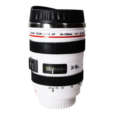 

Single Lens Reflex Camera Mug Travel Coffee Cup Tea Water Mug Stainless Steel Tumbler