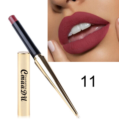 

Matte Sexy Nonstick Cup 8 colors Long Lasting Waterproof Makeup Lipstick silky texture durable make up Cosmetic