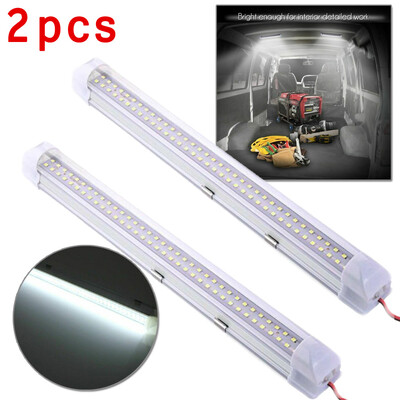 

DC 12V 72 LED Interior Light Strip Bar Car Lamp Van Bus Caravan ONOFF Switch