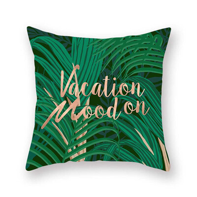 

Green Plant Digital Printing Pillowcase Pillow Pillow Cushion Home Decoration