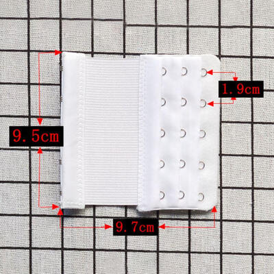 

Women Bra Strap Extender 3 Rows 5 Hooks Bra Extenders Clasp Strap Sewing Tools Soutien Gorge Invisible Intimates Accessorie W1