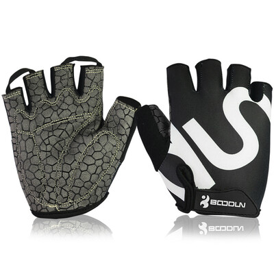 

Half Finger Cycling Gloves Bicycle Outdoor Sport Breathable Anti-skid Fingerless