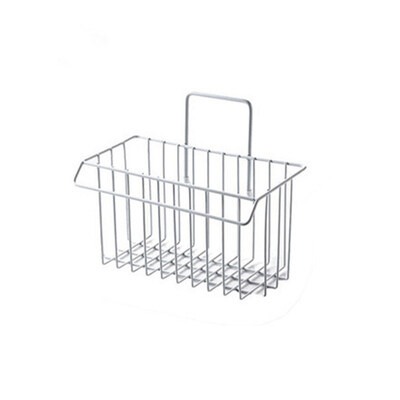 

Metal Sponge Duster Cloth Draining Rack Kitchen Storage Holder Organizer Basket
