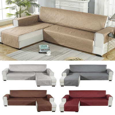 

Shape Sofa Slipcover Waterproof Sofa Cover Non-slip Sectional Couch Covers Sofa Protector Left Right Arm Quilted Covers