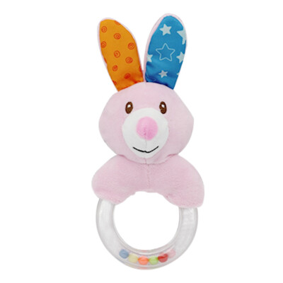 

Baby Toy Lathe Hanging Ring Cartoon Animal Rattles Crib Baby Stroller Hanging Toys Teethers Stuffed Doll