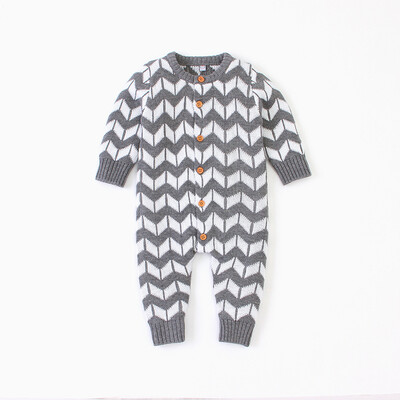 

Baby Girls knit Rompers Solid Knitted autumn Newborn Boys Jumpsuits Clothes Toddler Sweater Children Overall