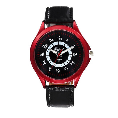 

Couple Watch His-and-hers Watches Business Wristwatch with Leather Strap Band for Men Women