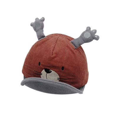 

Spring Autumn Kids Boys Girls Korean Version Hat Cute Comfortable Breathable Animals Baseball Cap