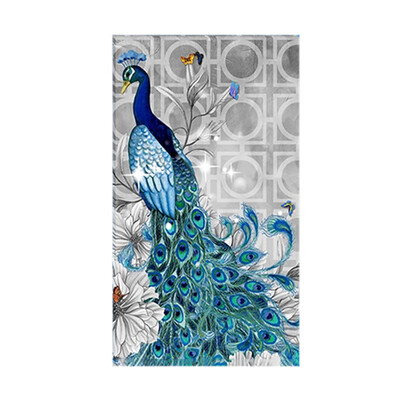 

5D Diamond Rhinestone Painting Peacock Cross-Stitch DIY Crafts Home Room Decor